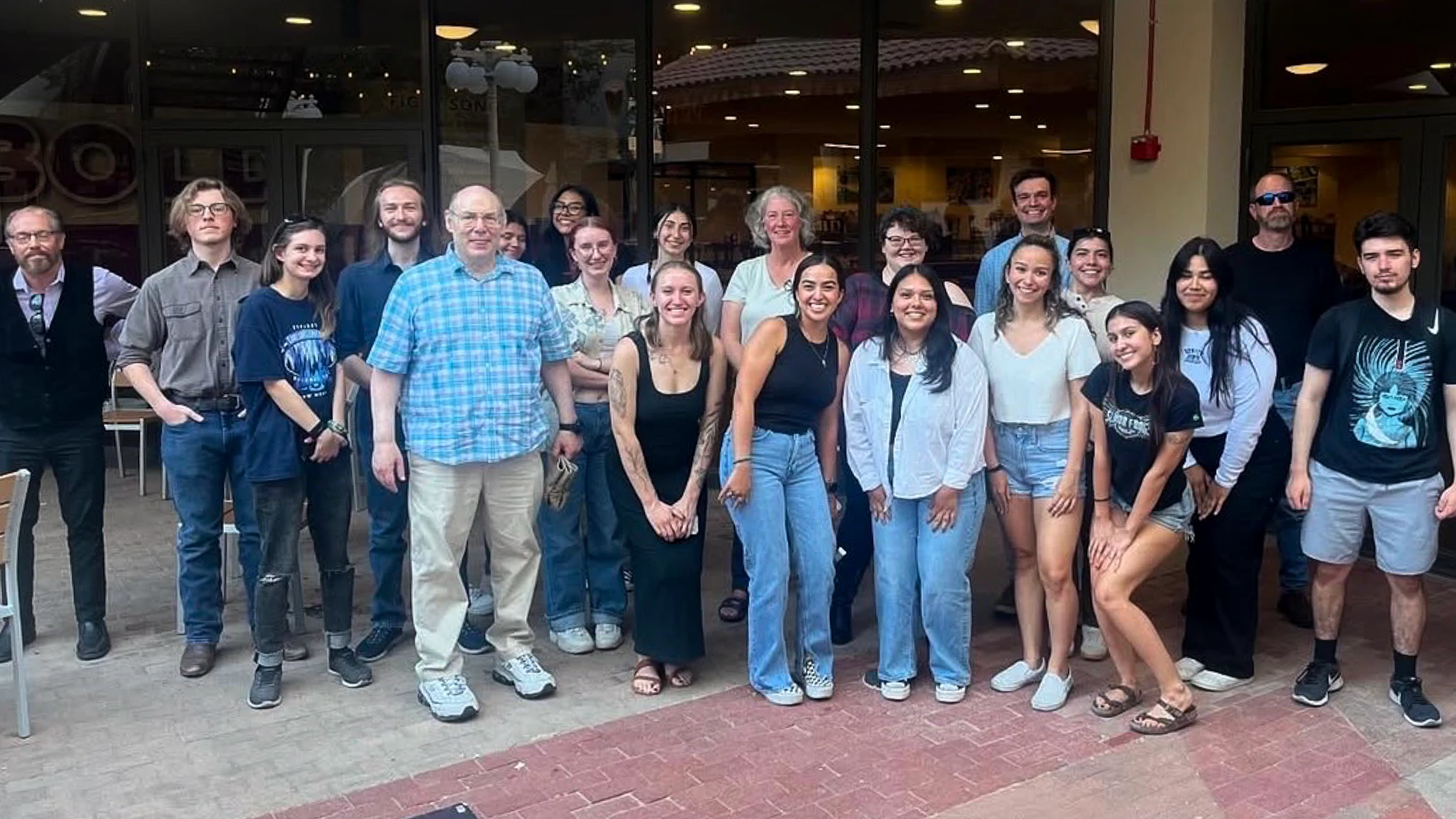 Group picture taken at a Psi Chi event