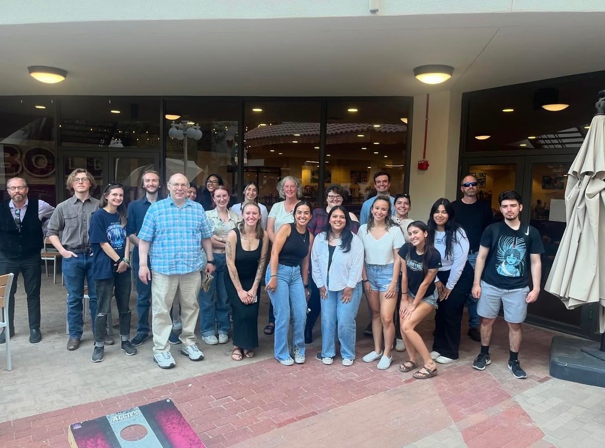 Group picutre taken at a Psi Chi event